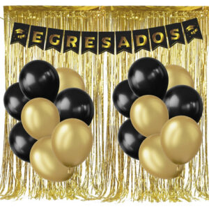 Set de globos frase Egresados