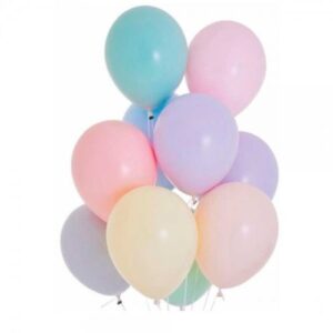 Globos nacarados rosados