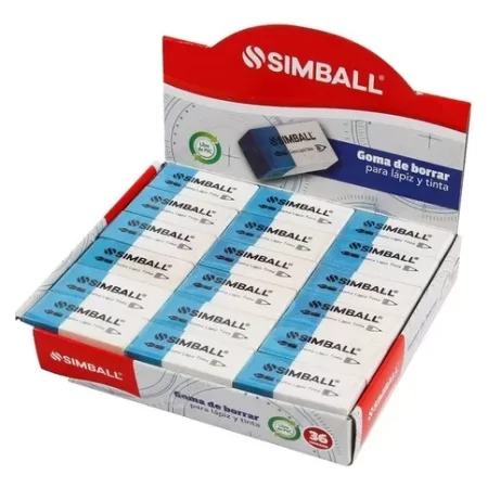 GOMA DE BORRAR LAPIZ-TINTA SIMBALL