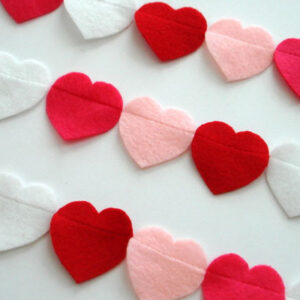 Guirnalda de corazones