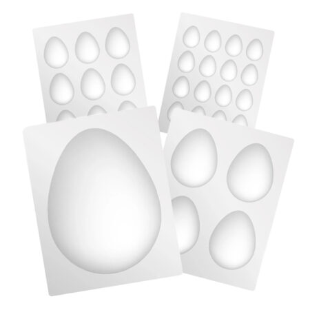 Moldes de huevo de pascua