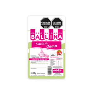 Pasta Ballina 500gr / Formula H