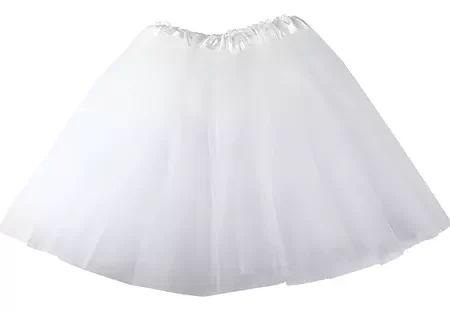 Tutu Liso Varios Colores - Blanco